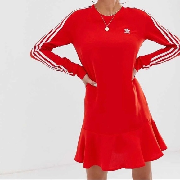 adidas Dresses Adidas Womens Sports Dresses Long Sleeve Dw388